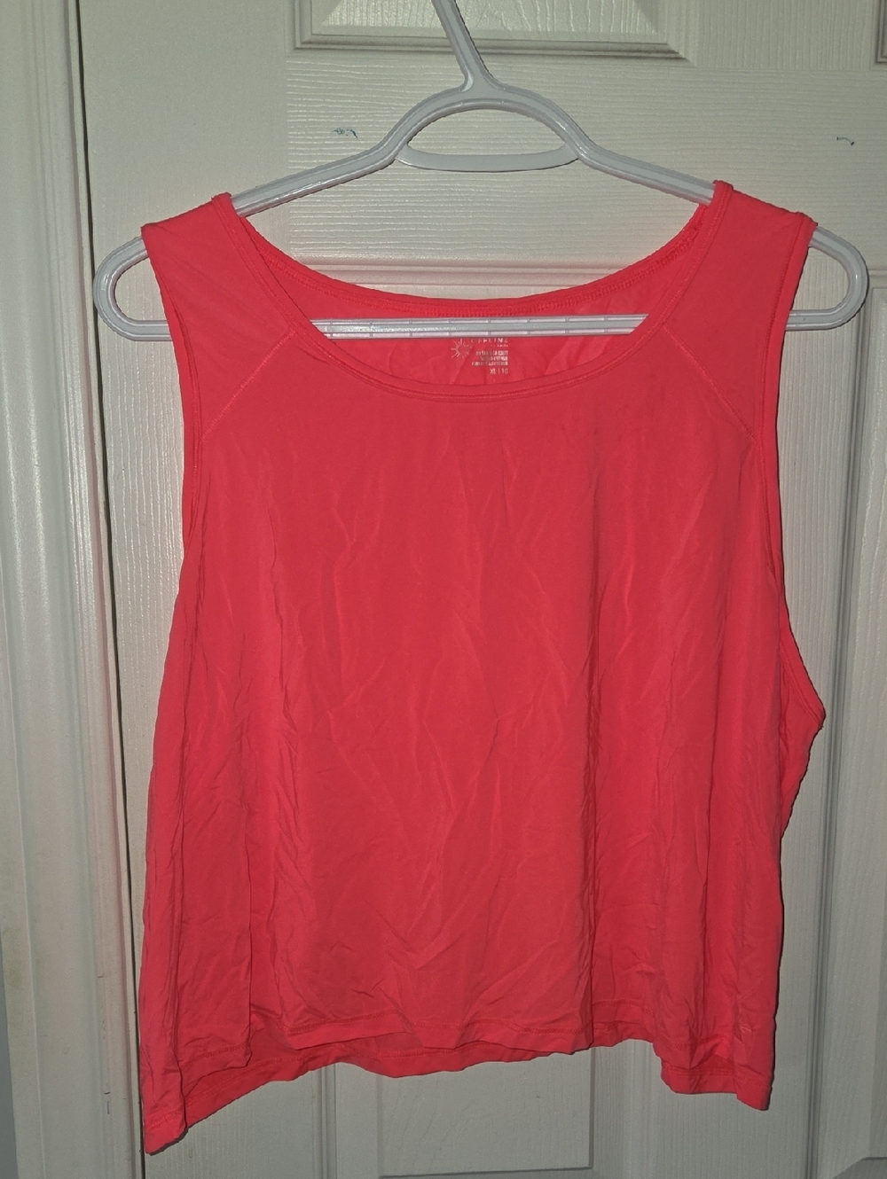 aerie Coral-Red Sleeveless Tank Top